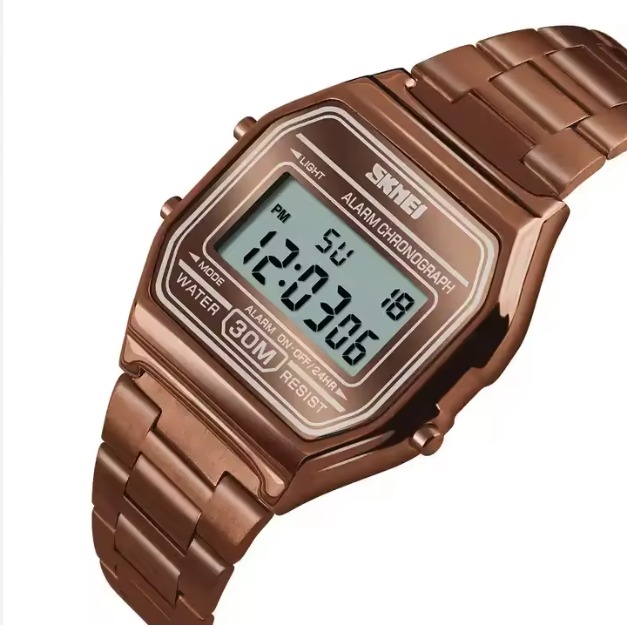 Montre Digitale Rose
